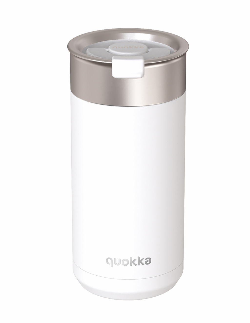 Quokka Nerezový termohrnek se sítkem Boost White 400 ml