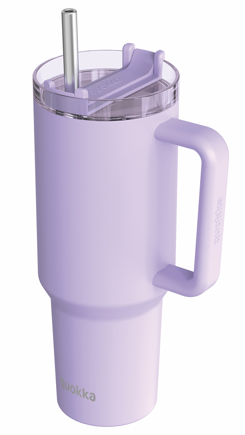 Quokka Nerezový termohrnek s brčkem Stream Purple 1200 ml