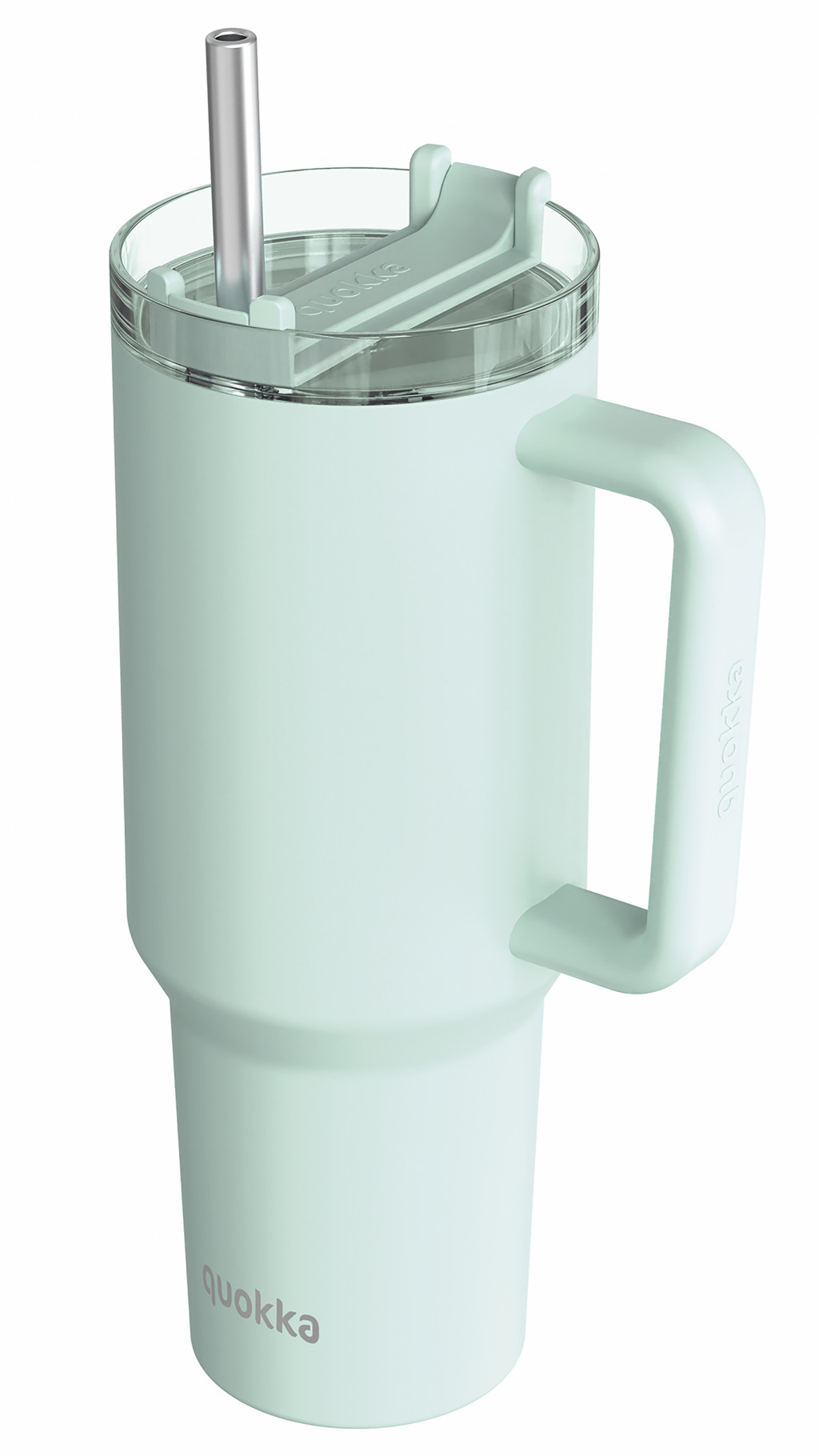 Quokka Nerezový termohrnek s brčkem Stream Turquoise 1200 ml