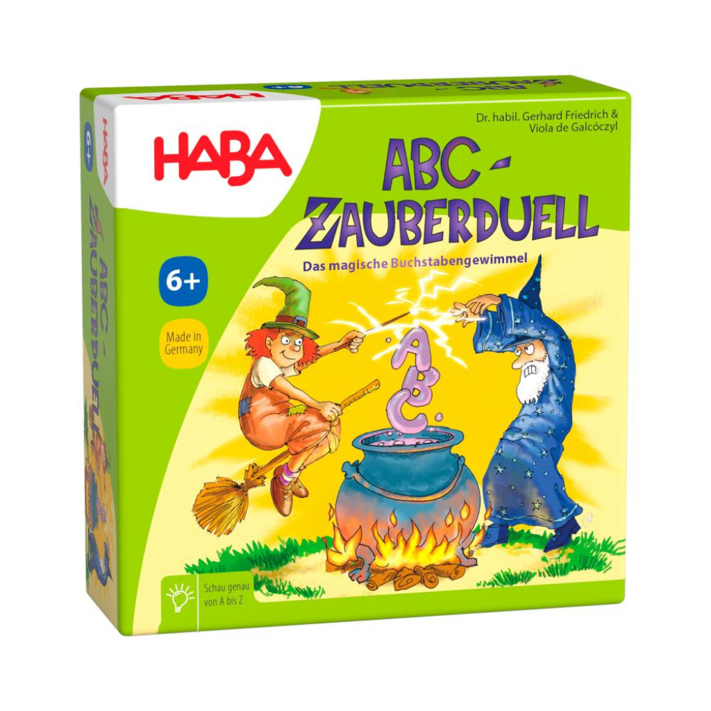 Haba Mini hra pre deti Čarodejnícky duel ABC od 6 rokov
