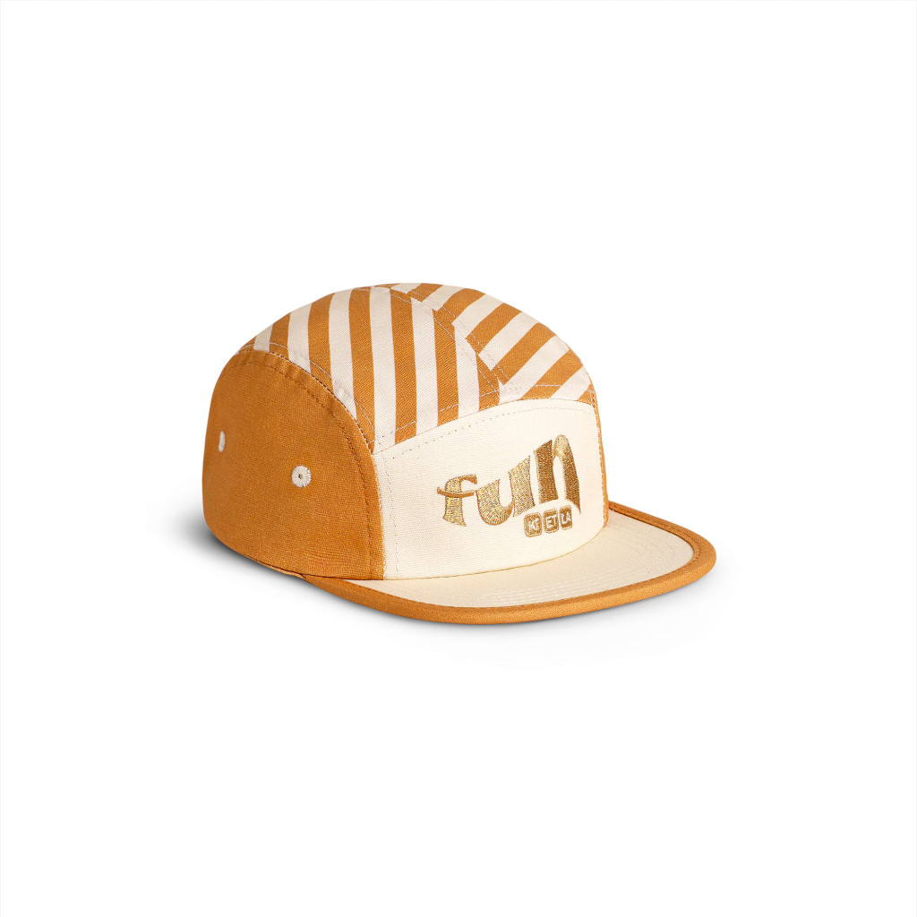 KiETLA Striped šiltovka 6-12 rokov (Sand Stripe)