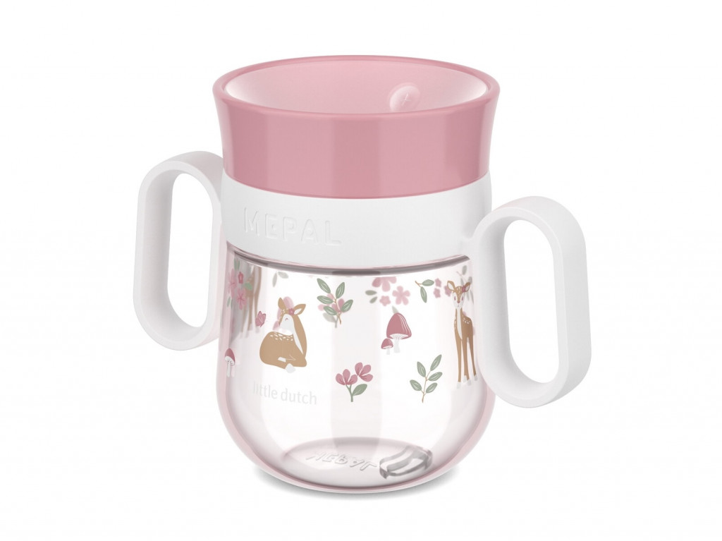 Little Dutch Hrnek trénovací 360° 200 ml 6m+ Fairy Garden