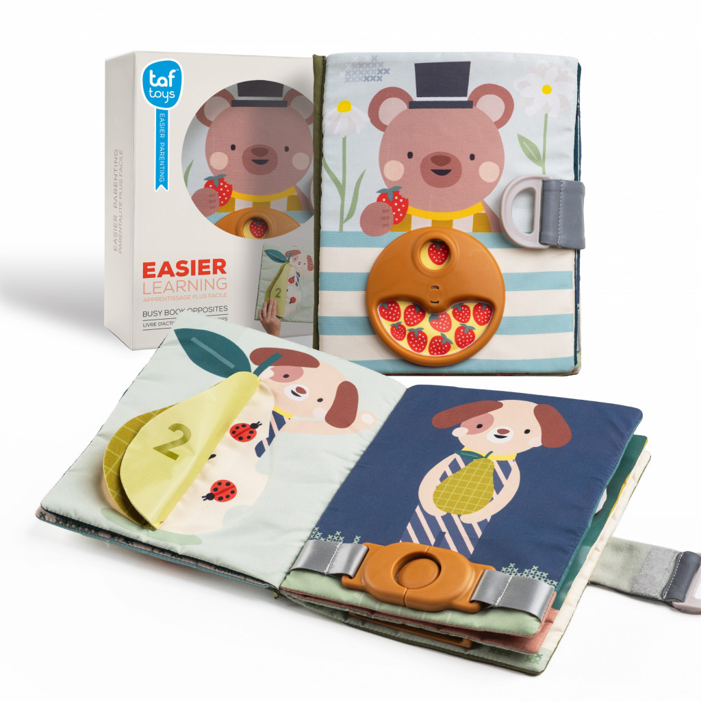 Taf Toys Knížka s aktivitami Fantasy Busy Book