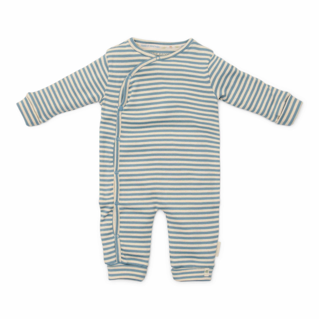 Little Dutch Overal Stone Blue Stripe vel. 56