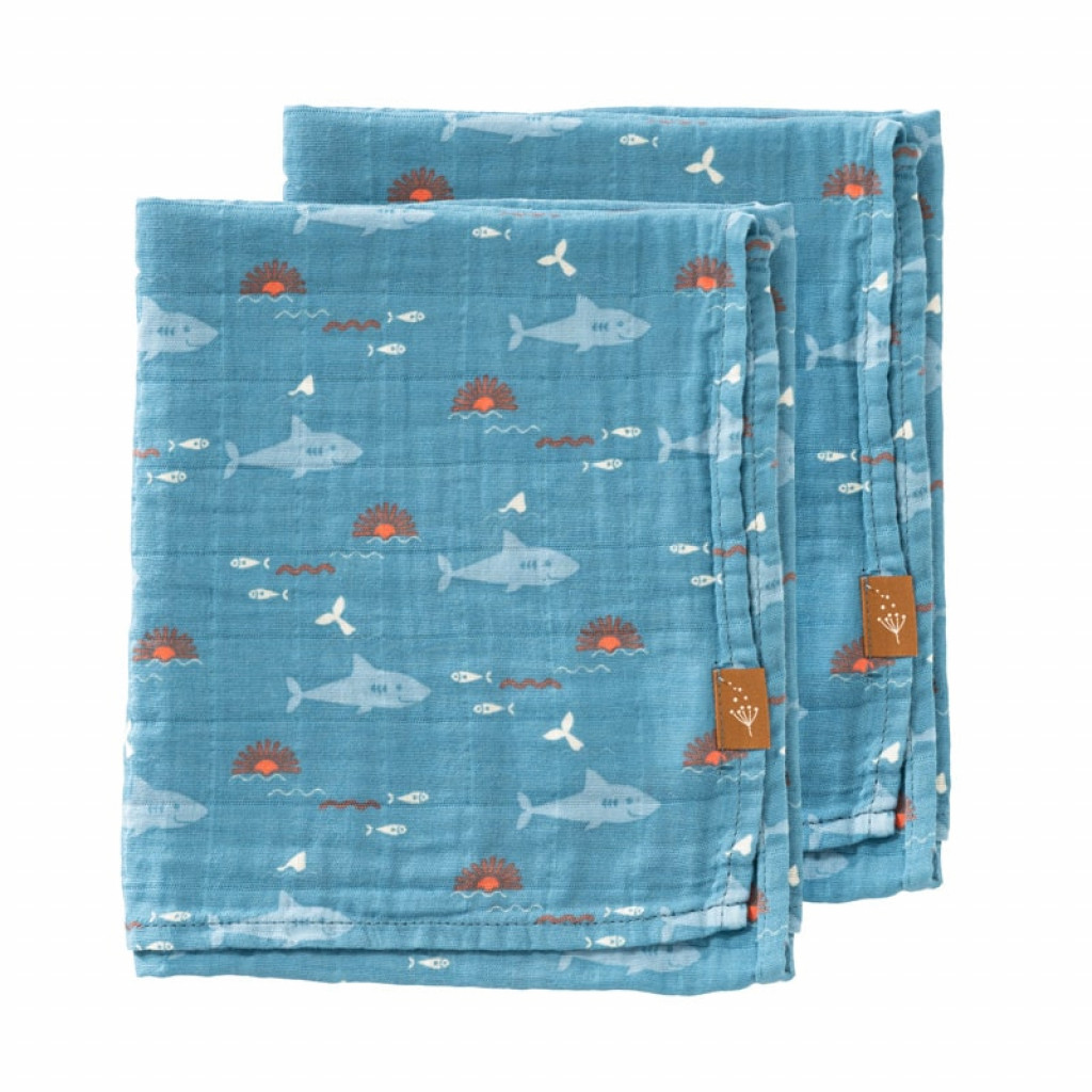 Fresk Dvojbalenie plienok - shark- 70x60