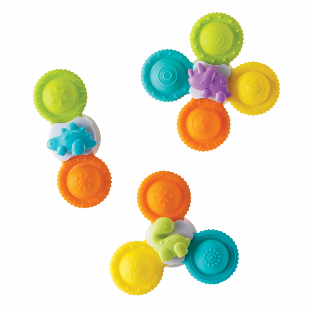 Infantino Spinner do koupele Pop Spinners 3 ks