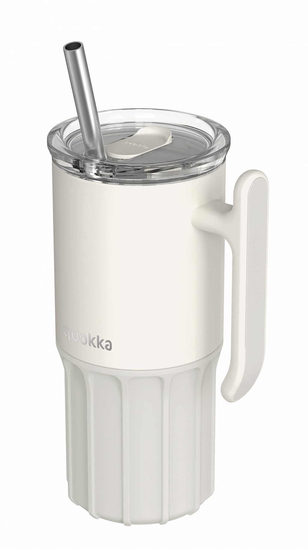 Quokka Nerezový termohrnek s brčkem Umi Ivory 720 ml