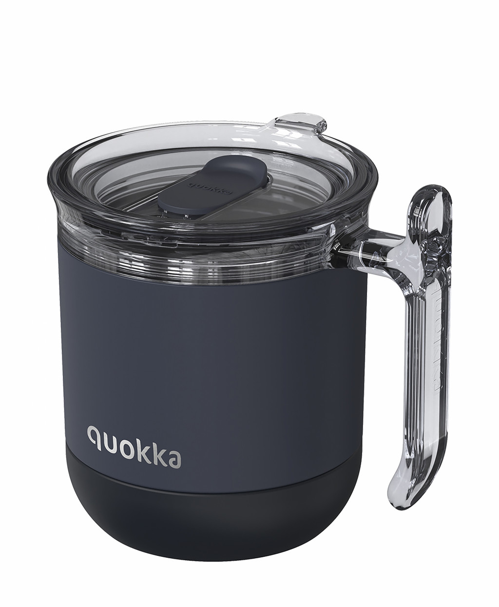 Quokka Nerezový termohrnek Wave Black 260 ml
