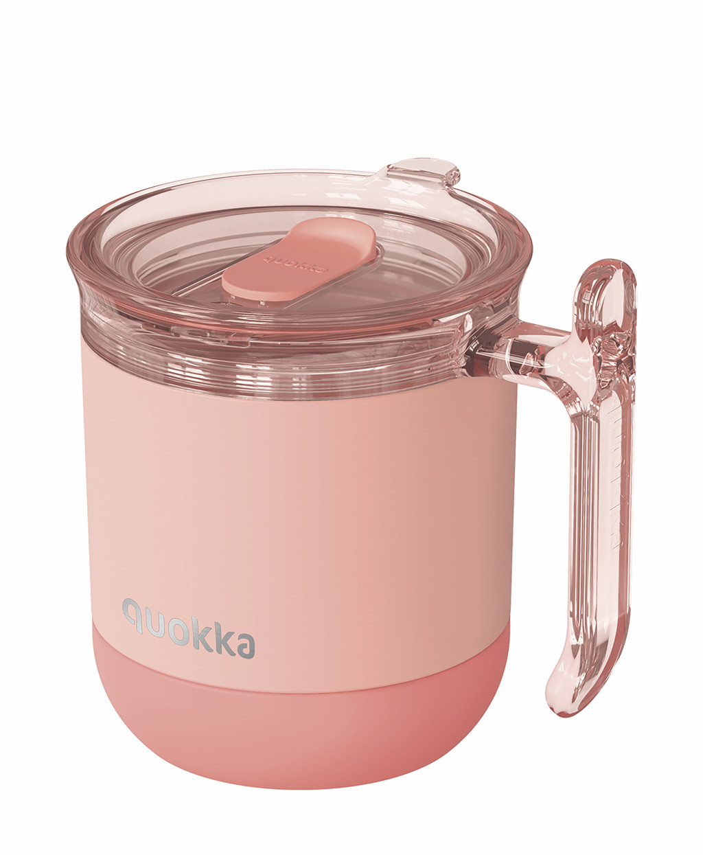 Quokka Nerezový termohrnek Wave Peachy Pink 260 ml