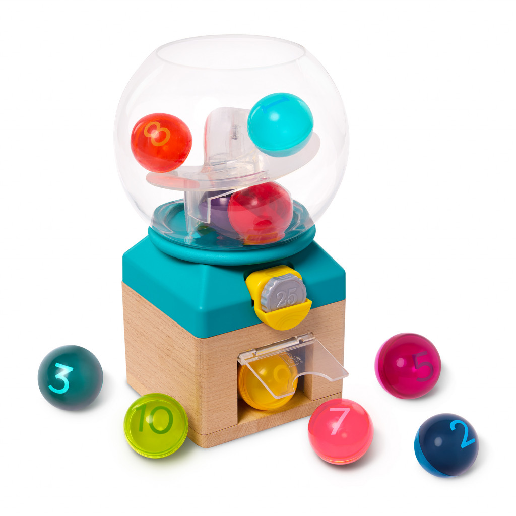 B-Toys Automat s míčky Rainbow Gumballs
