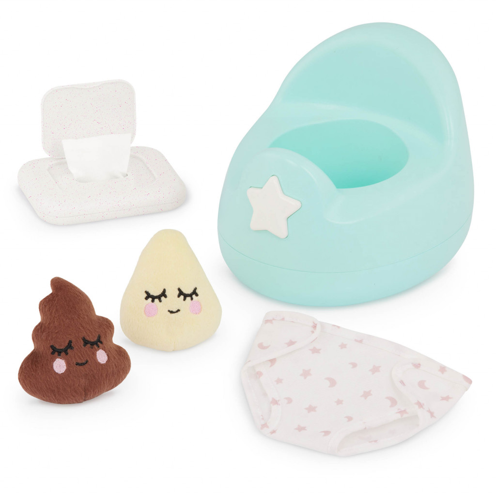 LullaBaby Nočník pro panenky s doplňky