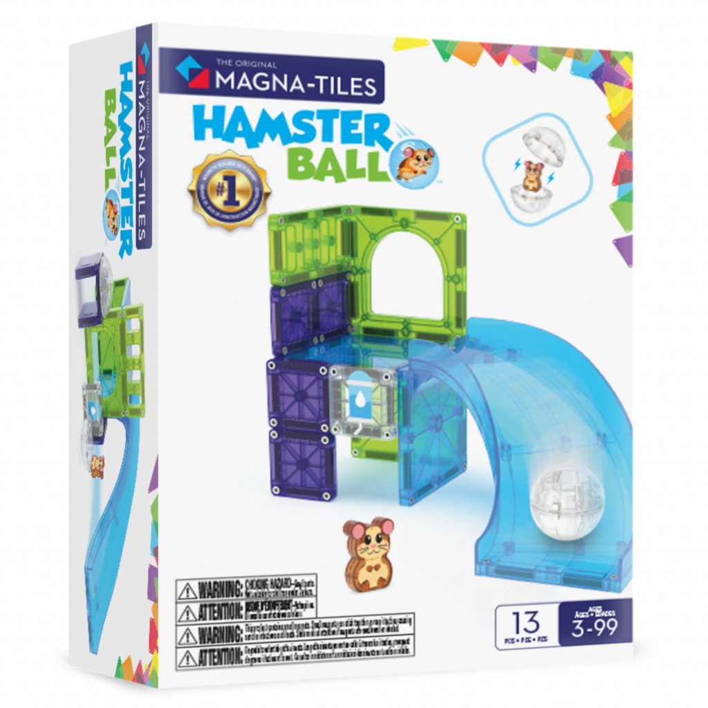Magna-Tiles Magnetická stavebnice Hamster Ball 13 dílů