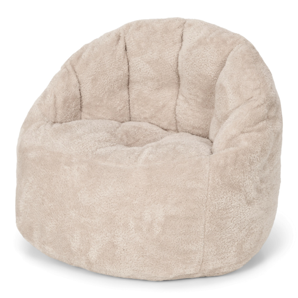Little Dutch Křeslo dětské plyšové Soft Beige