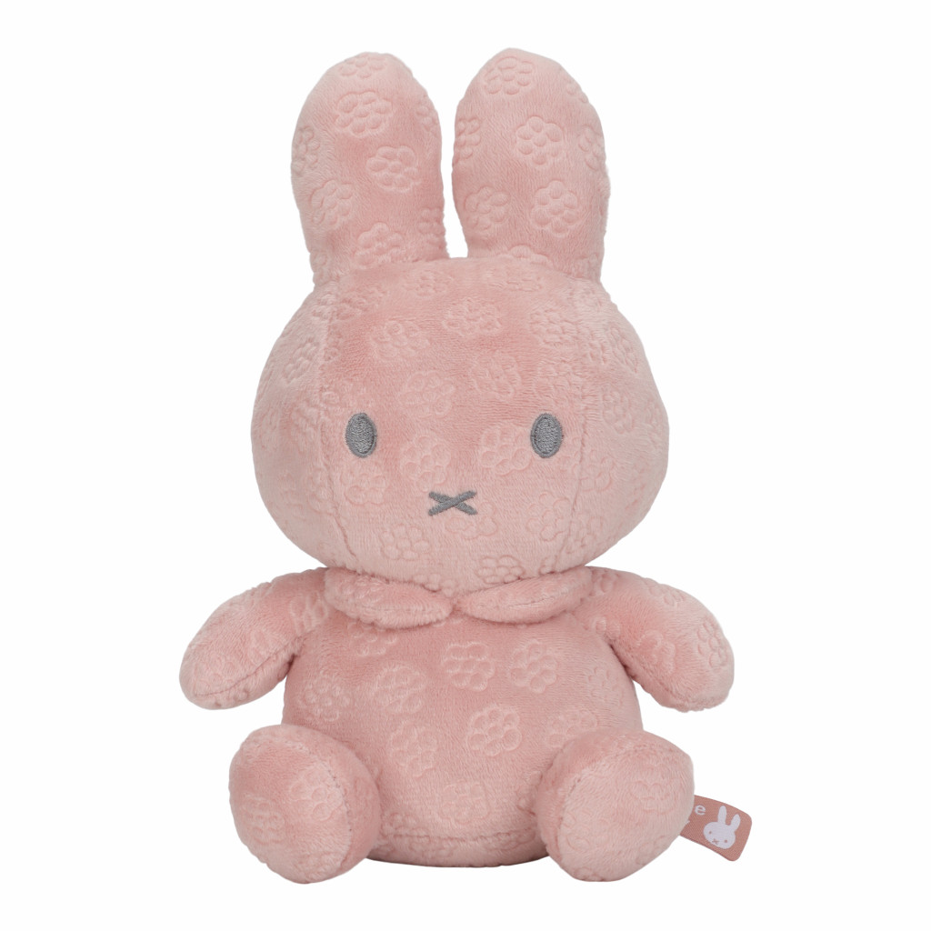 Little Dutch Králíček Miffy Pink Flower 20 cm