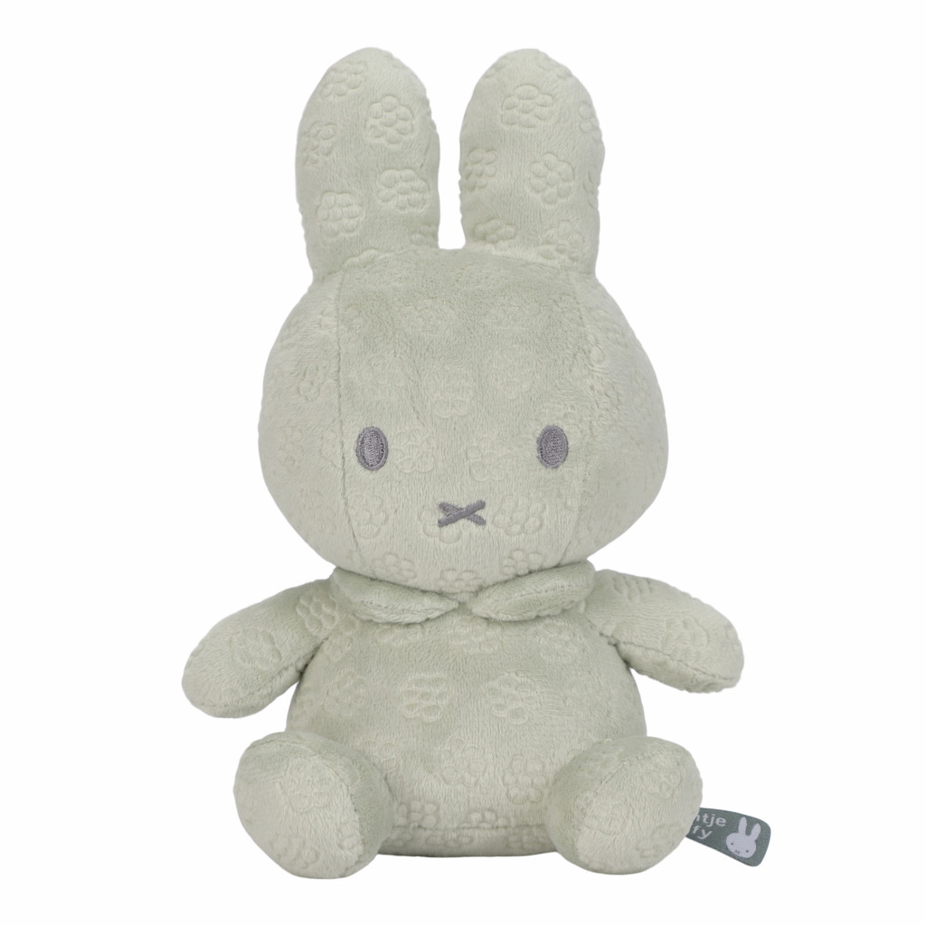 Little Dutch Králíček Miffy Green Flower 20 cm