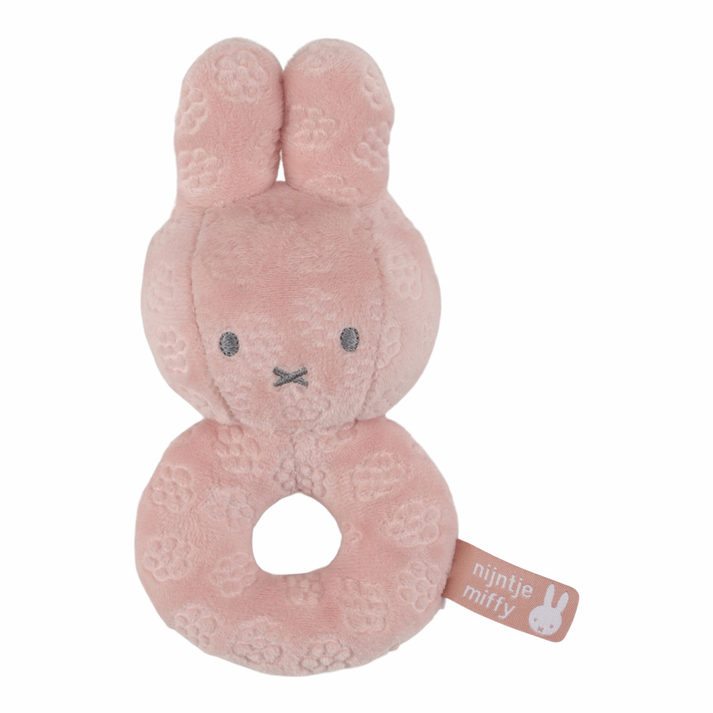 Little Dutch Chrastítko králíček Miffy Pink Flower