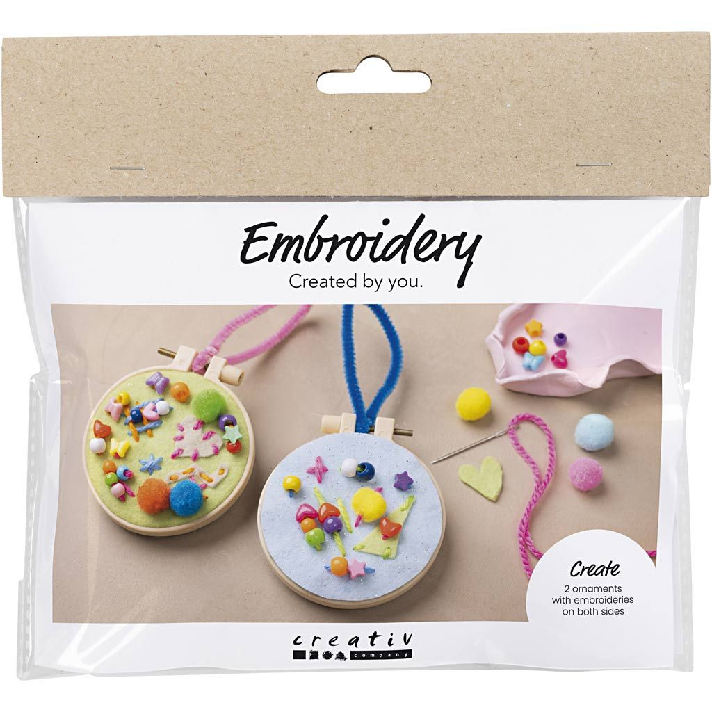 Creativ Company Kreativní sada Mini Craft Kit Embroidery Imagination