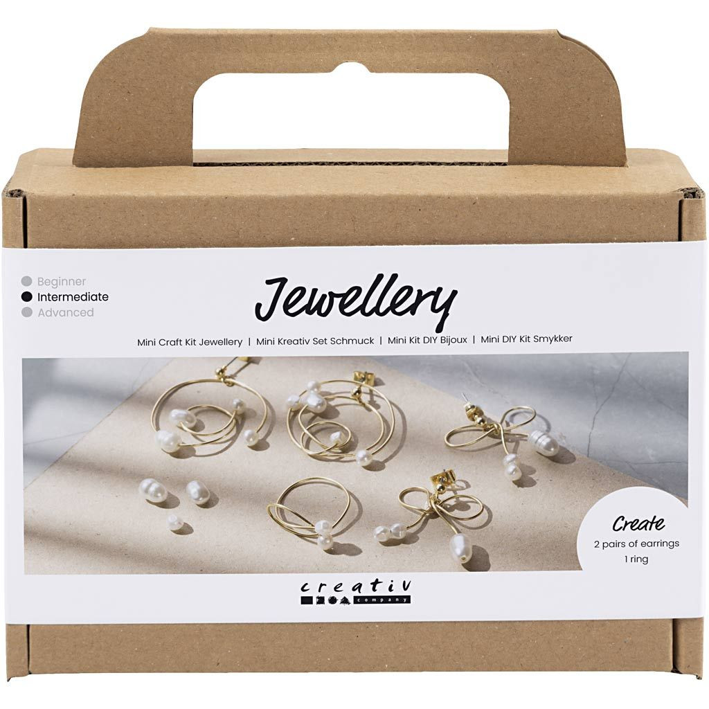 Creativ Company Kreativní sada Mini Craft Kit Jewellery Wire Earrings