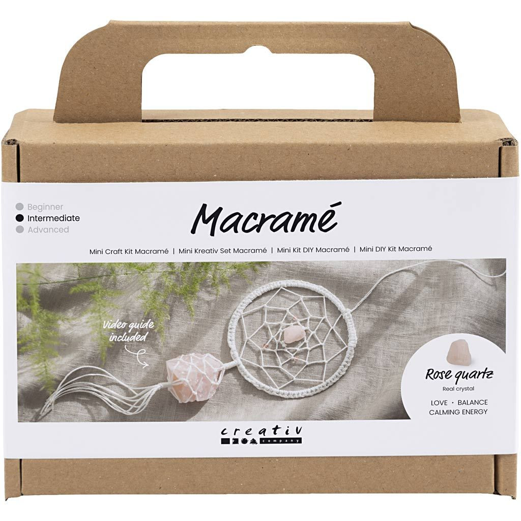 Creativ Company Kreativní sada Mini Craft Kit Macramé Dreamcatcher