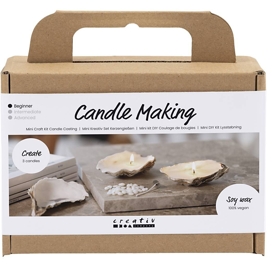 Creativ Company Kreativní sada Mini Craft Kit Candle Making Shells