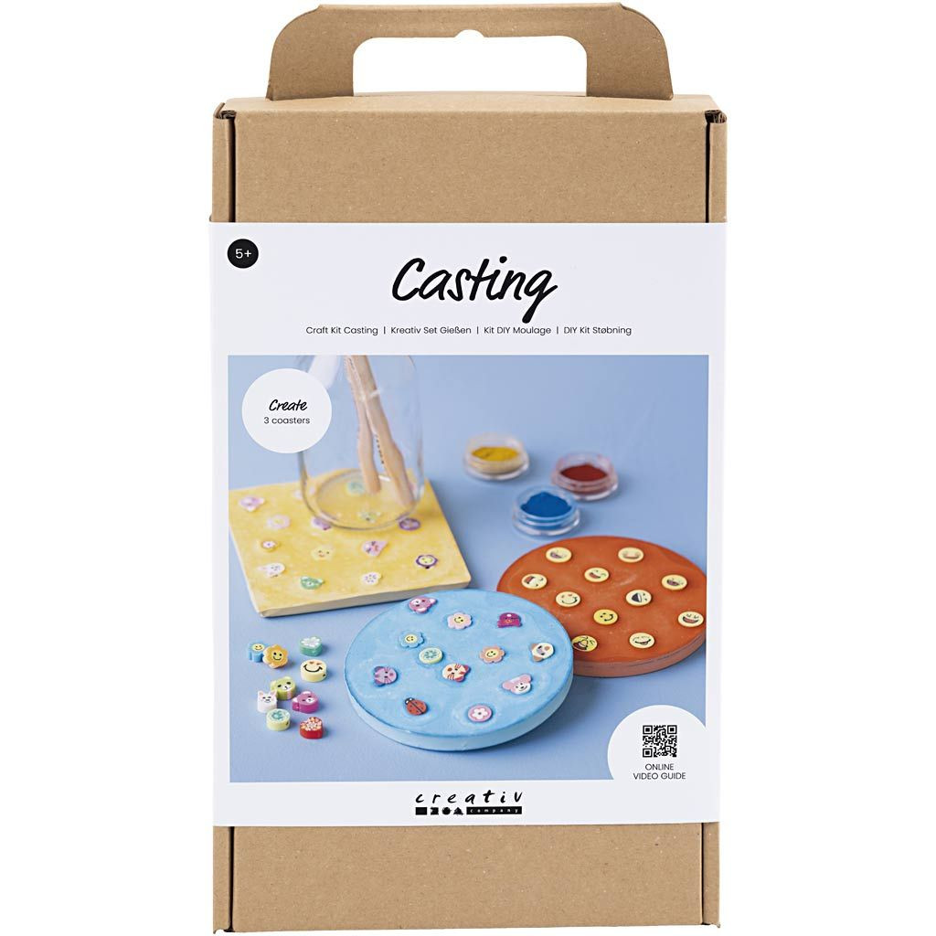 Creativ Company Kreativní sada Craft Kit Casting Tiles