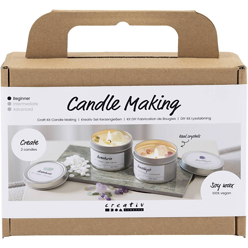 Creativ Company Kreativní sada Mini Craft Kit Candle Making Crystals