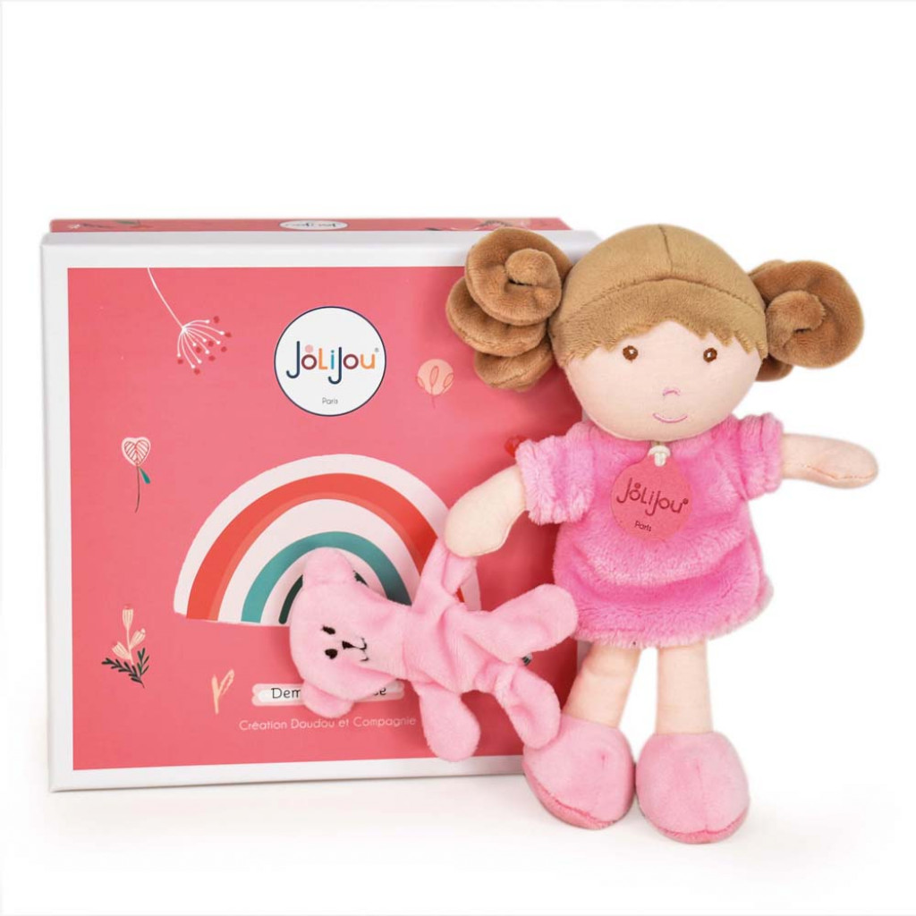 DouDou ET Compagnie Doudou et compagnie Panenka Slečna Rose 21cm