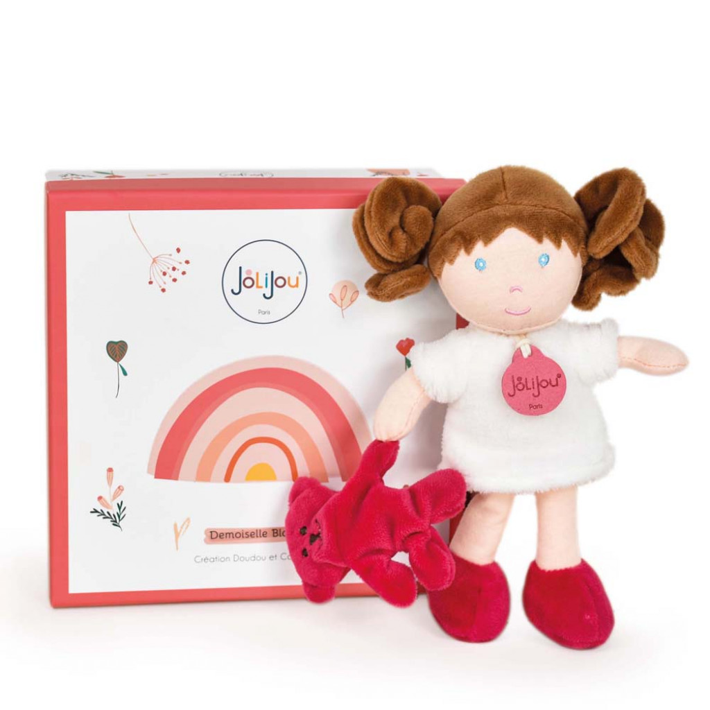 DouDou ET Compagnie Doudou et compagnie Panenka Slečna Blanche 21cm