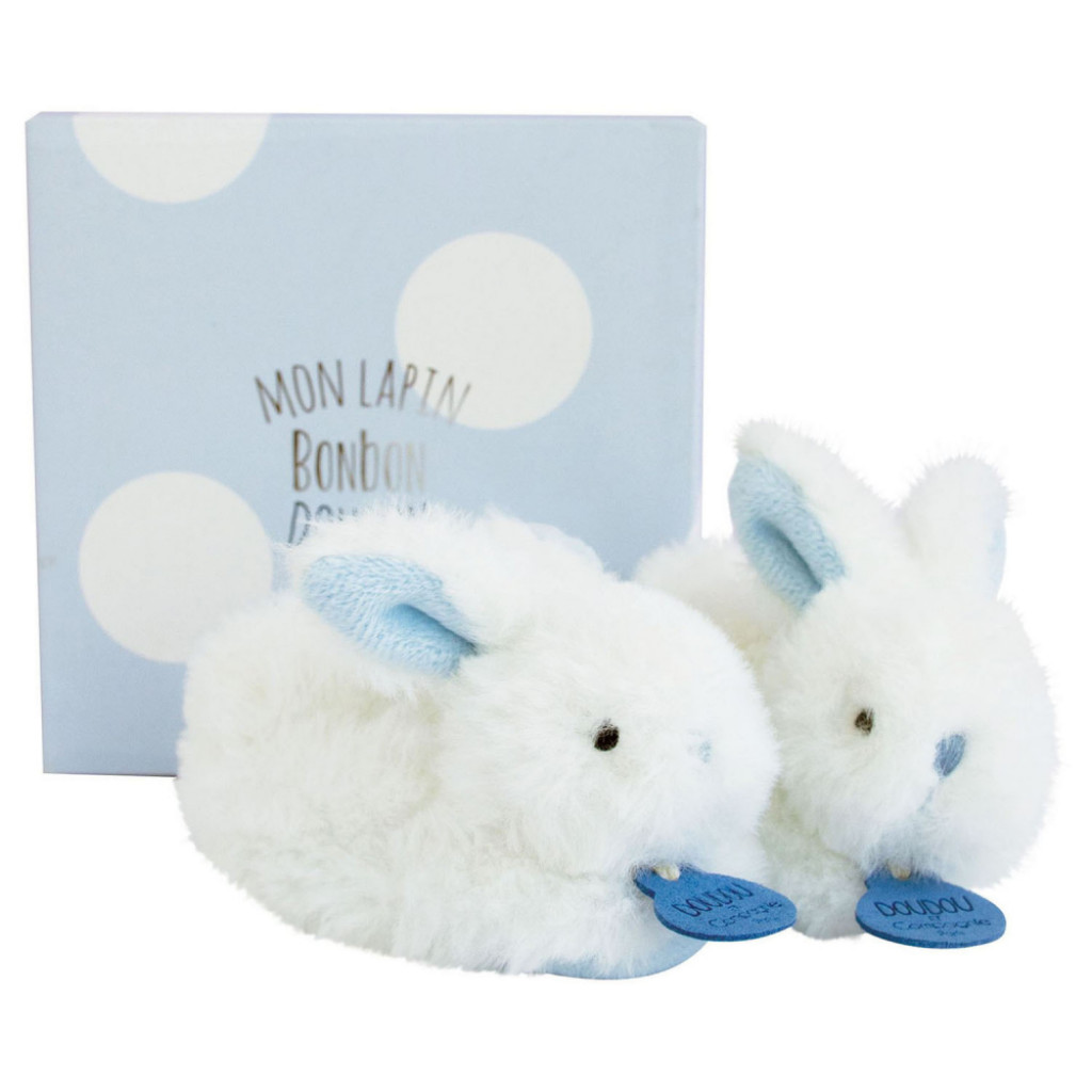 DouDou ET Compagnie DouDou et Compagnie Lapin Bonbon Zajíček modrý cápačky PM 0-6m