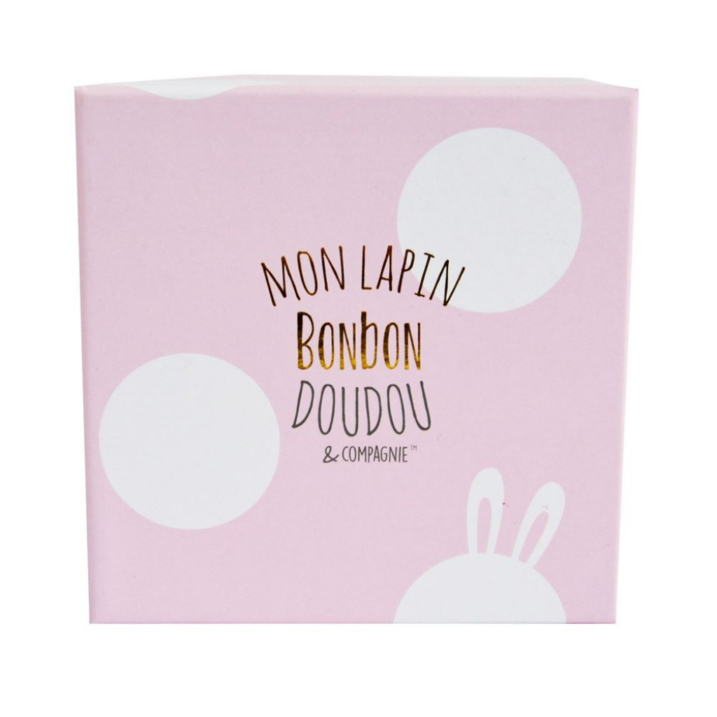 DouDou ET Compagnie DouDou et Compagnie Lapin Bonbon Zajíček růžový capáčky PM 0-6m
