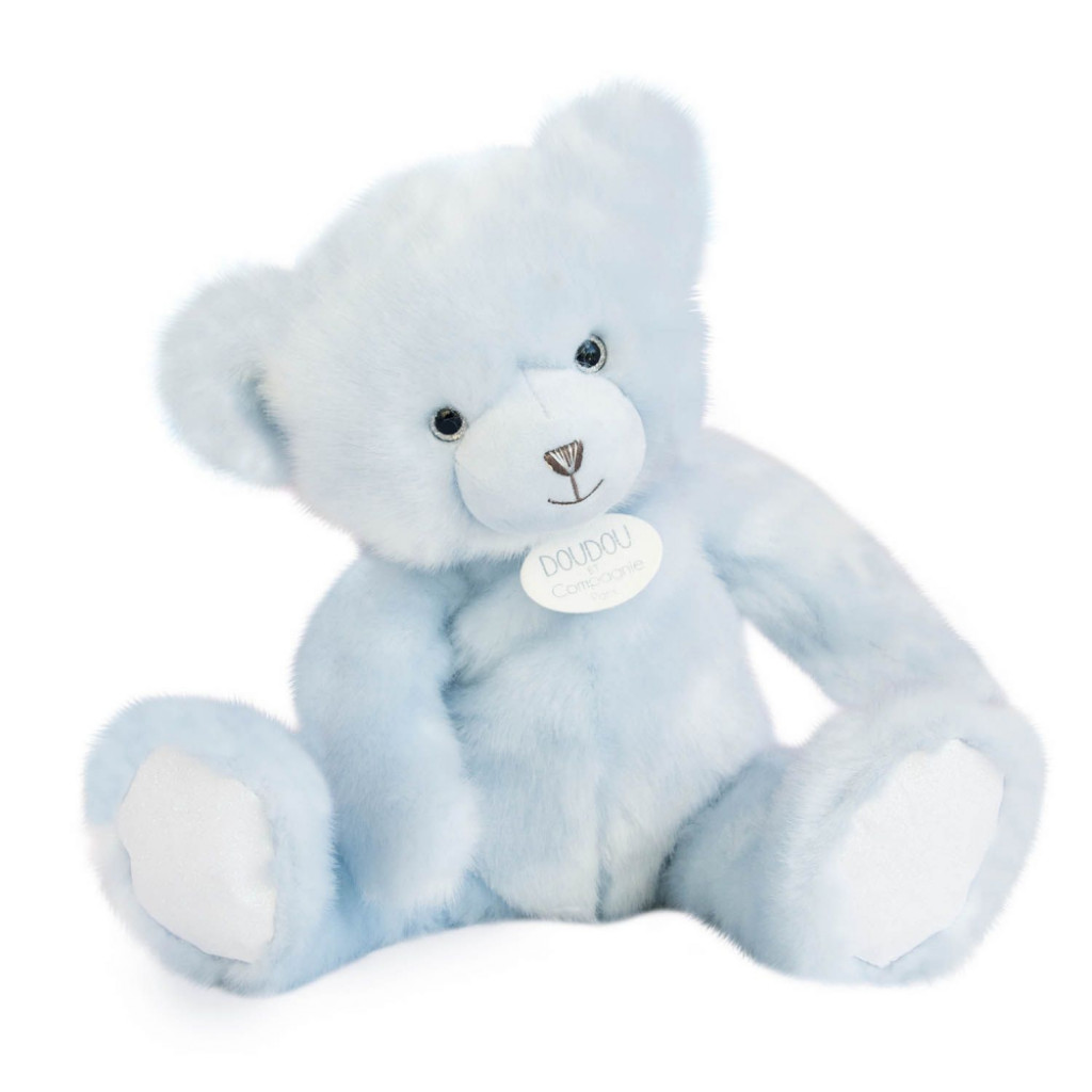 DouDou ET Compagnie DouDou et Compagnie LP Medvěd ledově modrá 37cm