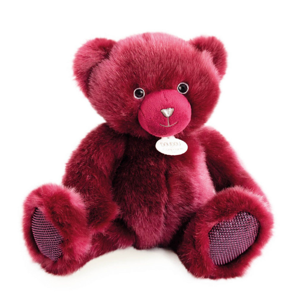 DouDou ET Compagnie DouDou et Compagnie LP Medvěd bordový 30cm