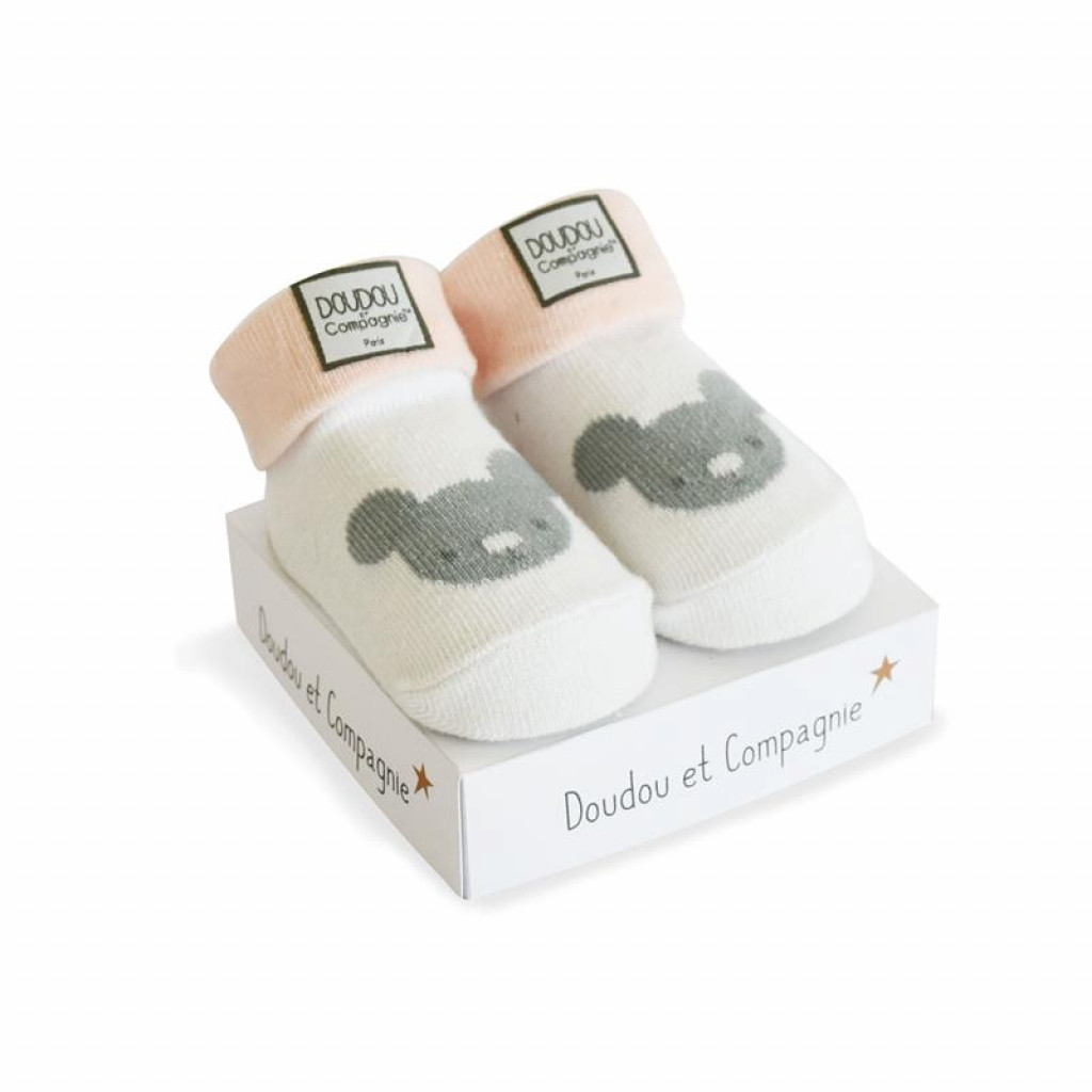 DouDou ET Compagnie DouDou et Compagnie ponožky pro miminko růžové