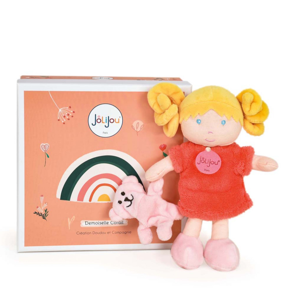 DouDou ET Compagnie Doudou et compagnie Panenka Slečna Coral 21cm