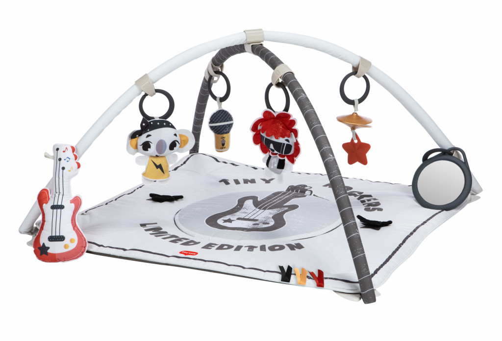 Tiny Love Hrací deka s hrazdou čtvercová Gymini Tiny Rockers
