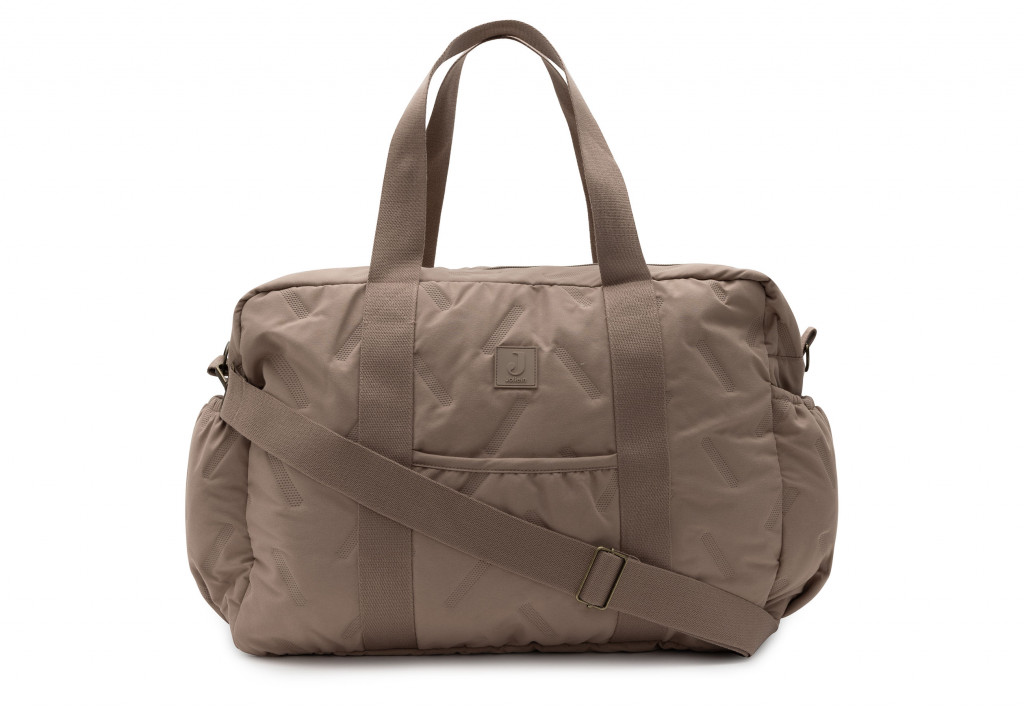 Jollein Přebalovací taška Embossed Lily Milky Coffee