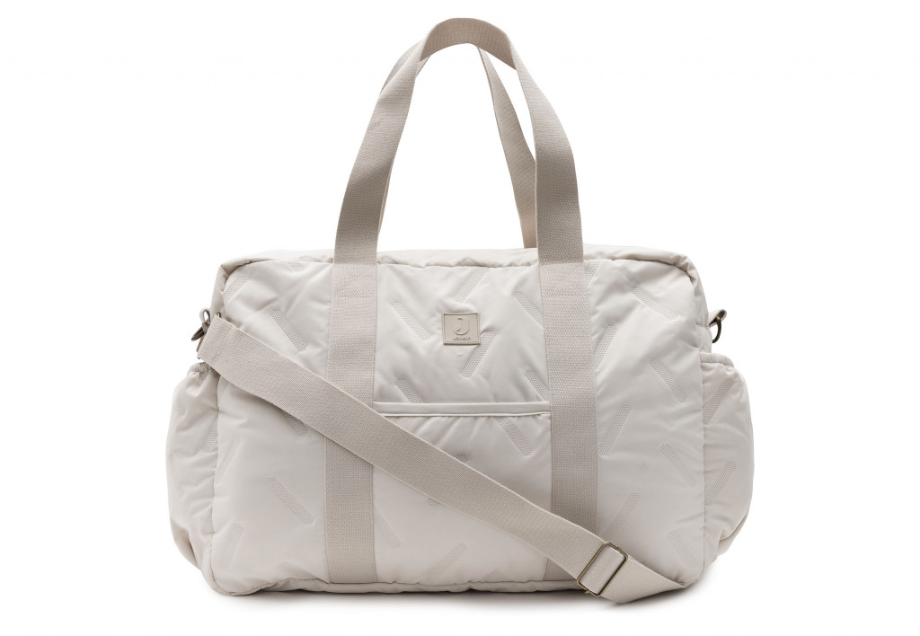 Jollein Přebalovací taška Embossed Lily Sand