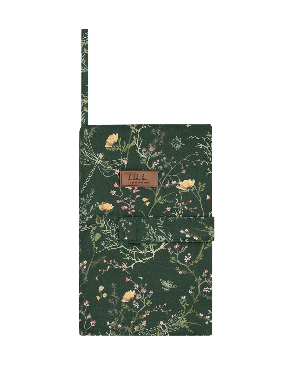 KikkaBoo Pouzdro na pleny Secret Garden Green