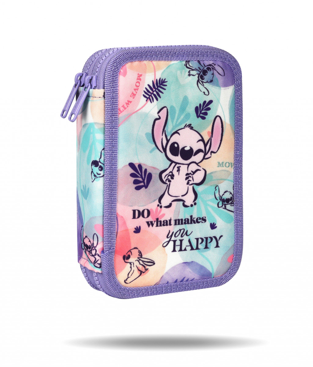 Coolpack Penál Jumper dvoupatrový Stitch Pastel