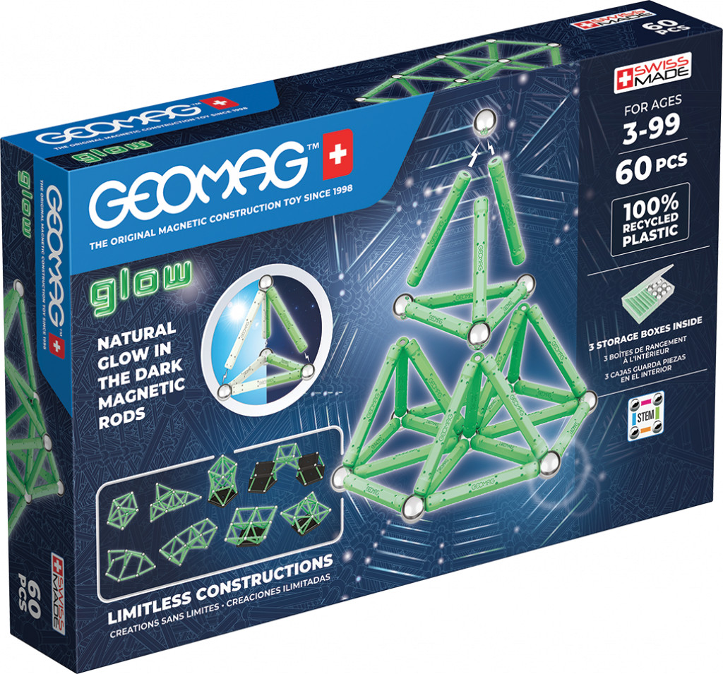 Geomag Glow 60 dílků