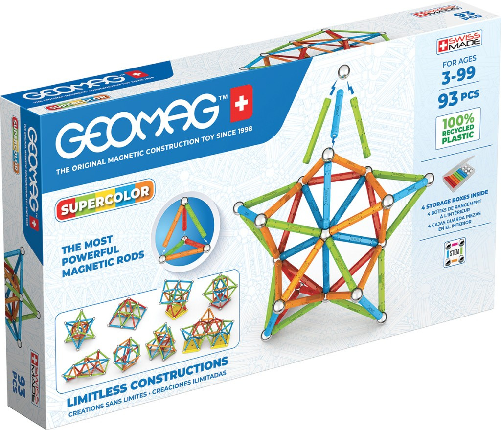 Geomag Supercolor 93 dílků