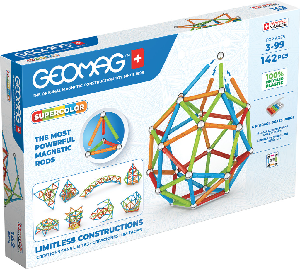 Geomag Supercolor 142 dílků