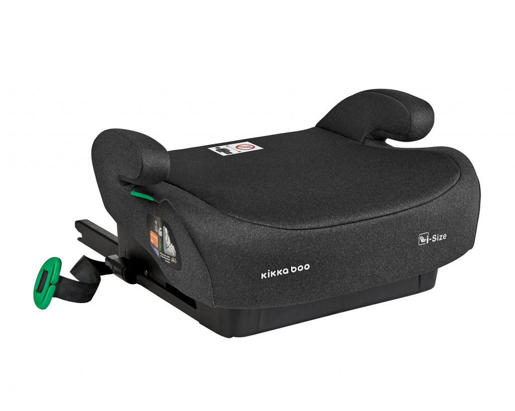 KikkaBoo Podsedák 125-150 cm i-Tip i-SIZE Black