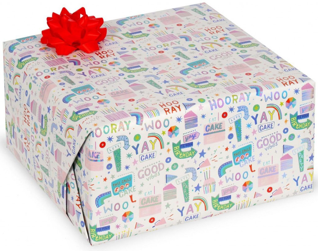 Legami Baliaci papier Legami Wrapping Paper - Happy Birthday