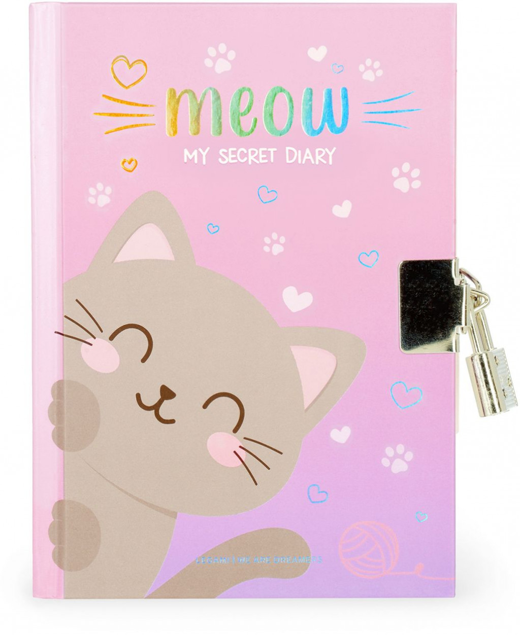 Legami Denník na zámok Legami Secret Diary With Padlock - My Secret Diary - Kitty