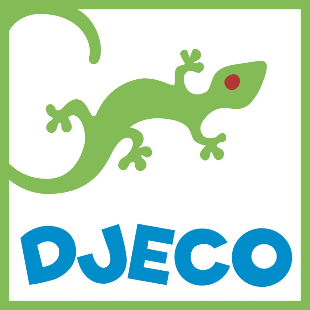 DJECO Samolepiace logo DJECO na dvere