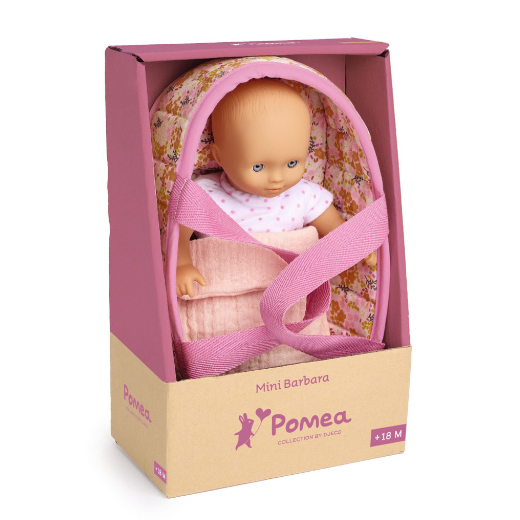DJECO Pomea: bábika Mini Barbara
