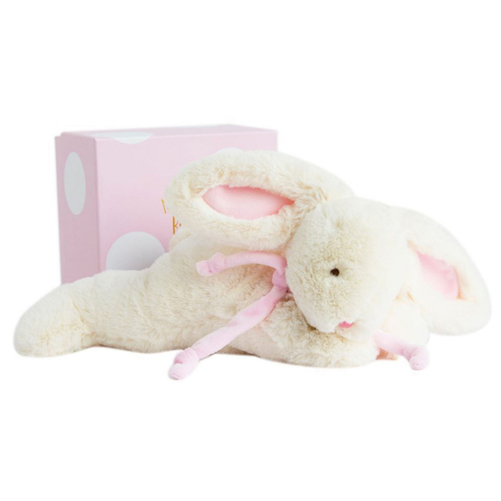 DouDou ET Compagnie 1242 DouDou et Compagnie Lapin Bonbon Zajíček růžový PM 30cm