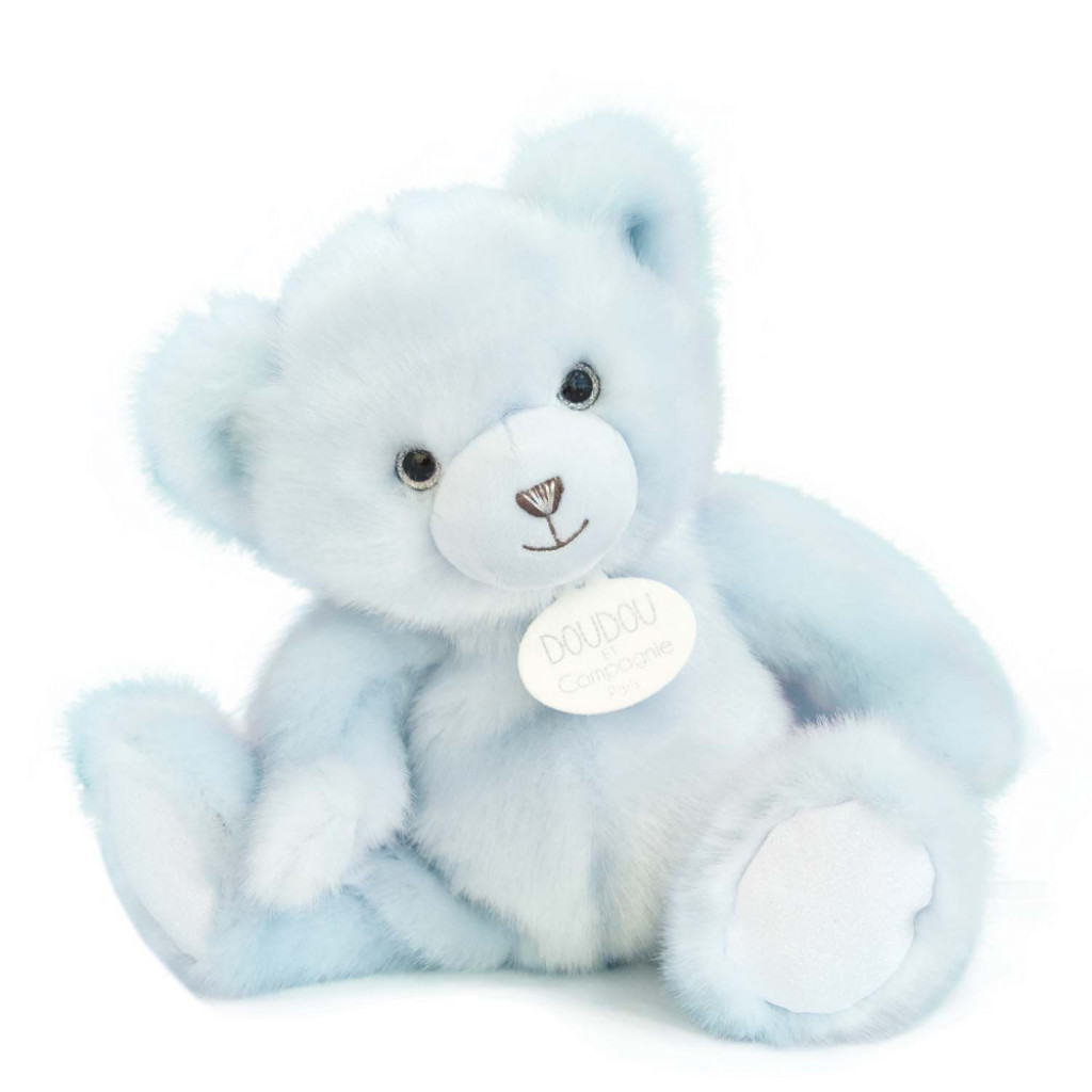 DouDou ET Compagnie DouDou et Compagnie LP Medvěd ledově modrá 30cm