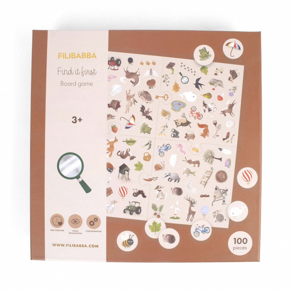 Filibabba Stolová hra - who finds it first?